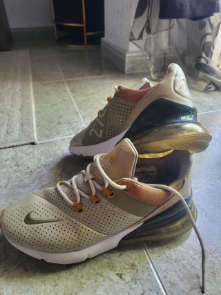 Nike Air Max 270 Beige/Naranja