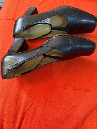 Zapatos Paco Herrero Negros Piel Talla 37