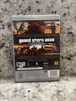 Grand Theft Auto: San Andreas PS2 Platinum