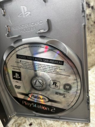 Grand Theft Auto: San Andreas PS2 Platinum