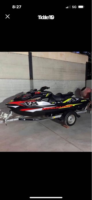 Moto de agua Sea-Doo RXT-XRS 300 CV como nueva