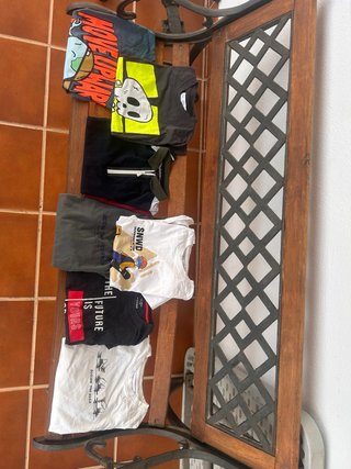 Lote 7 camisetas  Manga Larga Niño Talla 9/10