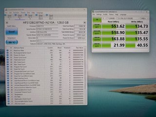 Caja Externa M.2 NVMe/SATA USB-C + SSD SATA 128GB