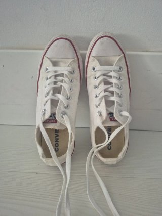 Bambas Converse All Star Blancas Talla 38