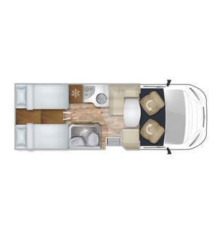 Alquiler Autocaravana CI 85 TX automática