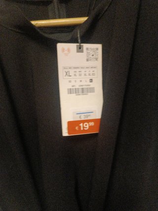 Vestido Zara Negro XL Fiesta