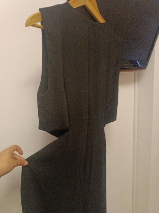 Vestido Zara Negro XL Fiesta