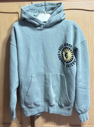 Sudadera Zara Kids Verde y Negra