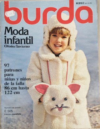 Revista Burda Infantil de 1980