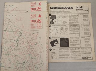 Revista Burda Infantil de 1980
