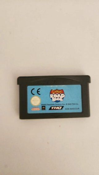 Lote Game Boy Advance SP Azul + Cargador+6 juegos