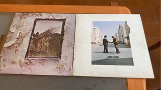 Lote Vinilos: Leonard Cohen y Bob Dylan Pink floid