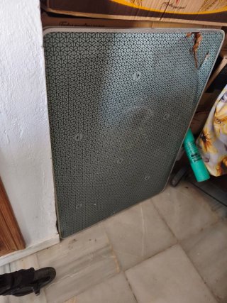 Mesa plegable Decathlon playa
