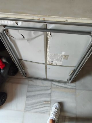 Mesa plegable Decathlon playa