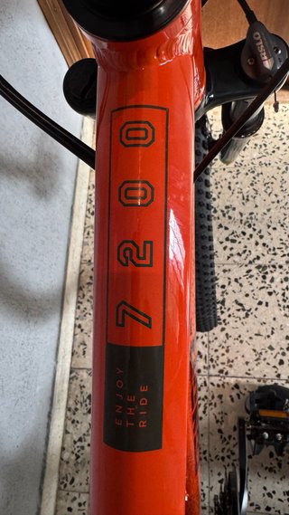 Bicicleta Conor 7200 Naranja
