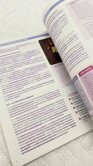 Libro Historia de España Contemporánea 2 Bachiller