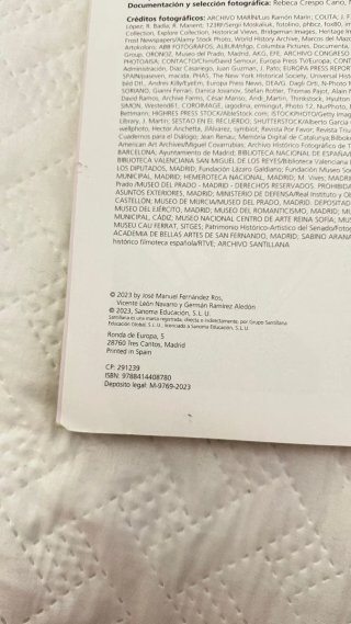 Libro Historia de España Contemporánea 2 Bachiller
