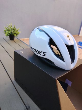 Casco Specialized S-Works Evade 3 Blanco