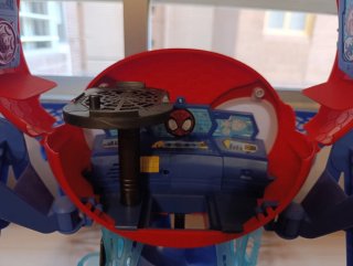 Base de juegos Spiderman