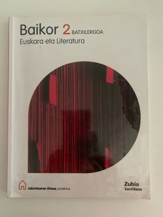 BAIKOR 2 BATXILERGOA EUSKARA ETA LITERATURA