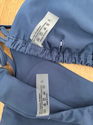 Conjunto bikini azul