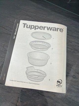 Tupperware Olla Vapor Microondas