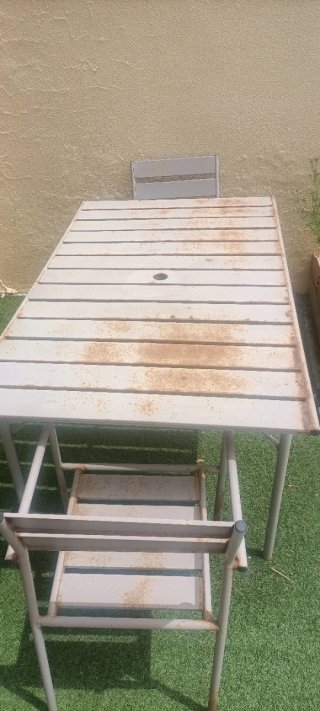 !!!!!CHOLLO!!!!! Barbacoa de gas + mesa y sillas e