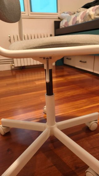 Silla infantil Ikea Orfjall gris