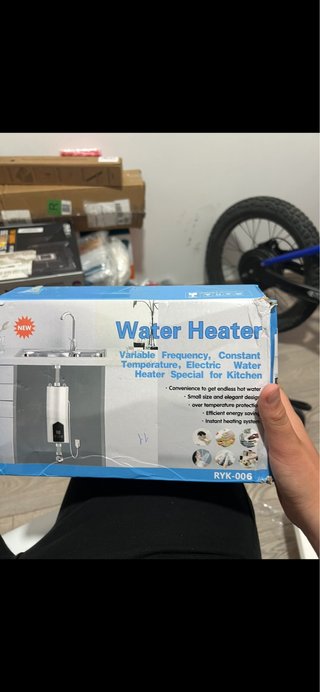 Calentador de agua eléctrico para cocina