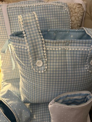 Funda carrito paseo, bolso y neceser