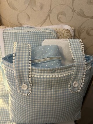 Funda carrito paseo, bolso y neceser