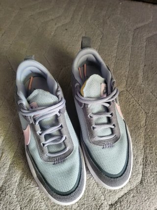 Nike SB Zoom Air Mujer Gris Rosa
