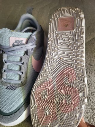 Nike SB Zoom Air Mujer Gris Rosa