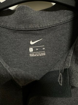Polo Nike gris talla XL deportivo