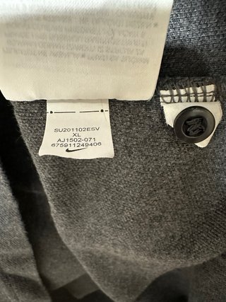 Polo Nike gris talla XL deportivo