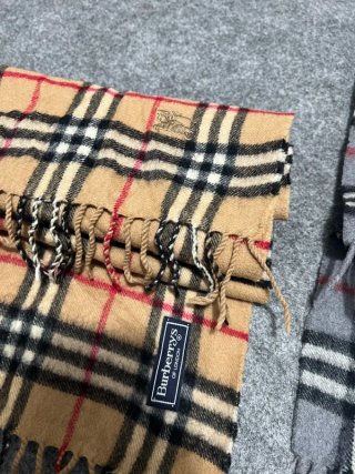 Bufandas Burberry Originales Beige y Gris
