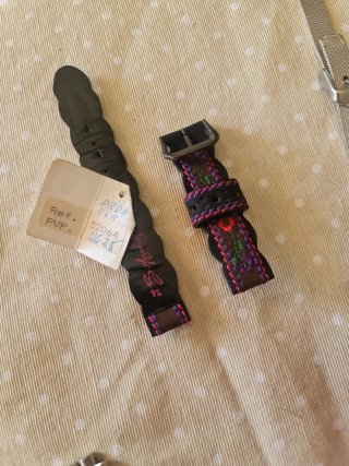 Boris Pozobsky 14mm Piel Bordada Vintage