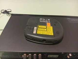 Sintonizador JVC + Amplifi. Karaoke Boman+discman