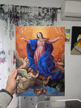 Lote 5 Quadri Religiosi Classici 42x30cm
