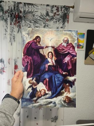 Lote 5 Quadri Religiosi Classici 42x30cm