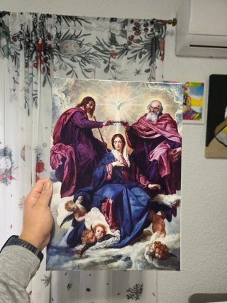 Lote 5 Quadri Religiosi Classici 42x30cm