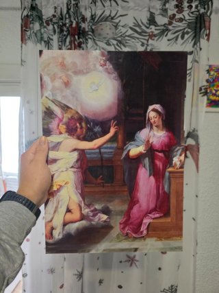 Lote 5 Quadri Religiosi Classici 42x30cm