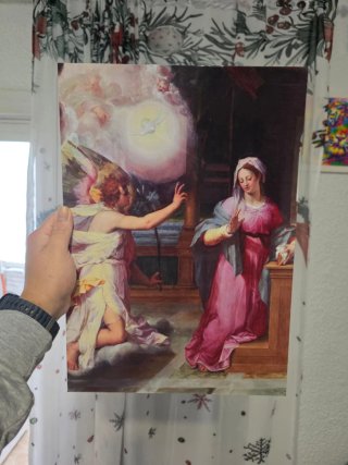 Lote 5 Quadri Religiosi Classici 42x30cm