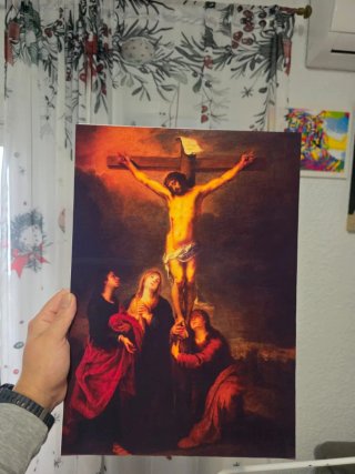 Lote 5 Quadri Religiosi Classici 42x30cm