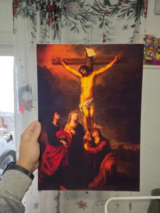 Lote 5 Quadri Religiosi Classici 42x30cm