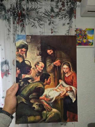 Lote 5 Quadri Religiosi Classici 42x30cm
