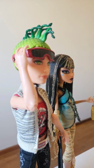 Monster High Cleo & Deuce Bonecas Wave 1 Básicas