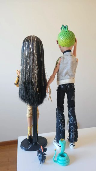 Monster High Cleo & Deuce Bonecas Wave 1 Básicas