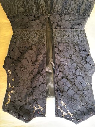 Vestido Carolina Herrera Azul Marino