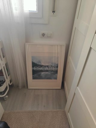 2×15€Cuadro Ikea Marco Blanco